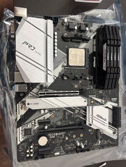 AMD Ryzen 7 5700X3D + B550 Motherboard + 32GB DDR4 Combo