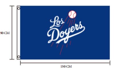 Flag Los Doyers 3’ X 5’