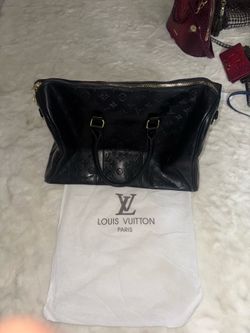 Black Embossed DuffleBag