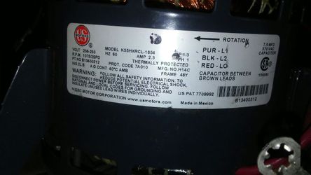 Blower motor for air handler