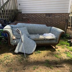 Antique Couch And Chair