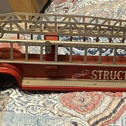 Antique Toy Fire Truck