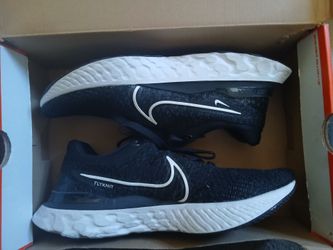 Nike React Infinity Run Flyknit 3'Black White'