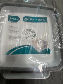 Collapsible camping sink Collapsible camping sink