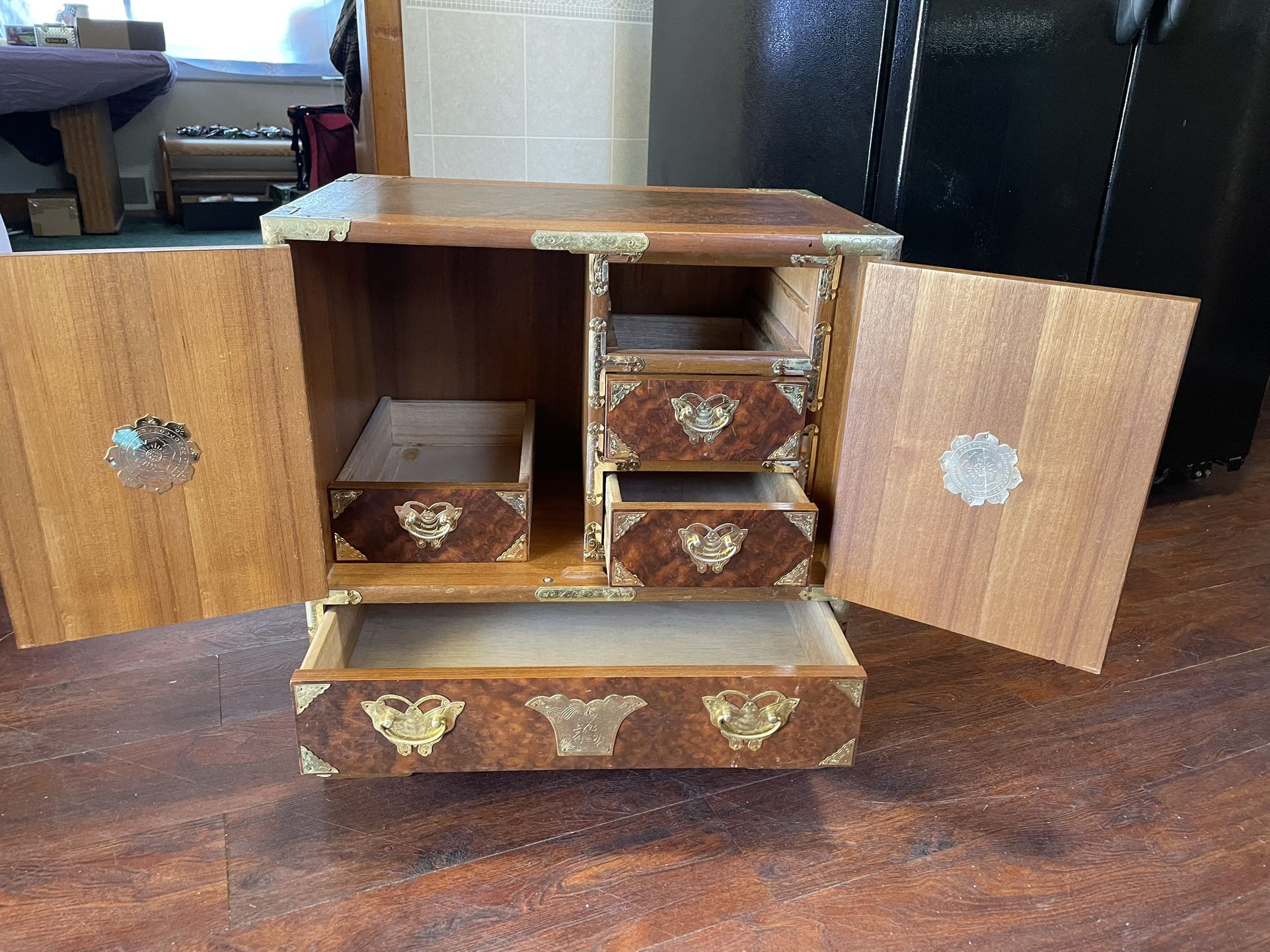 Antique Chinese tea cabinet