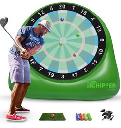 NEW - Bull Chipper Inflatable Golf / Dartboard Game