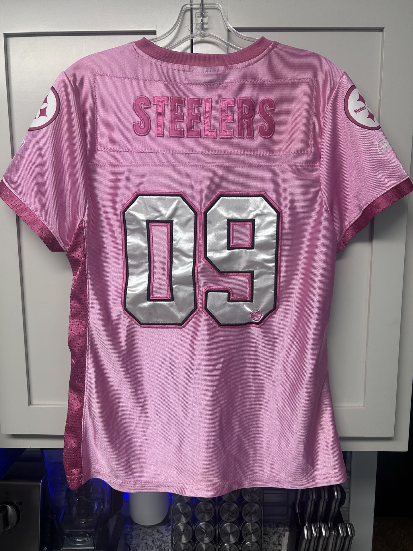Pittsburgh Steelers Pink Women’s Reebok Jersey Size XL