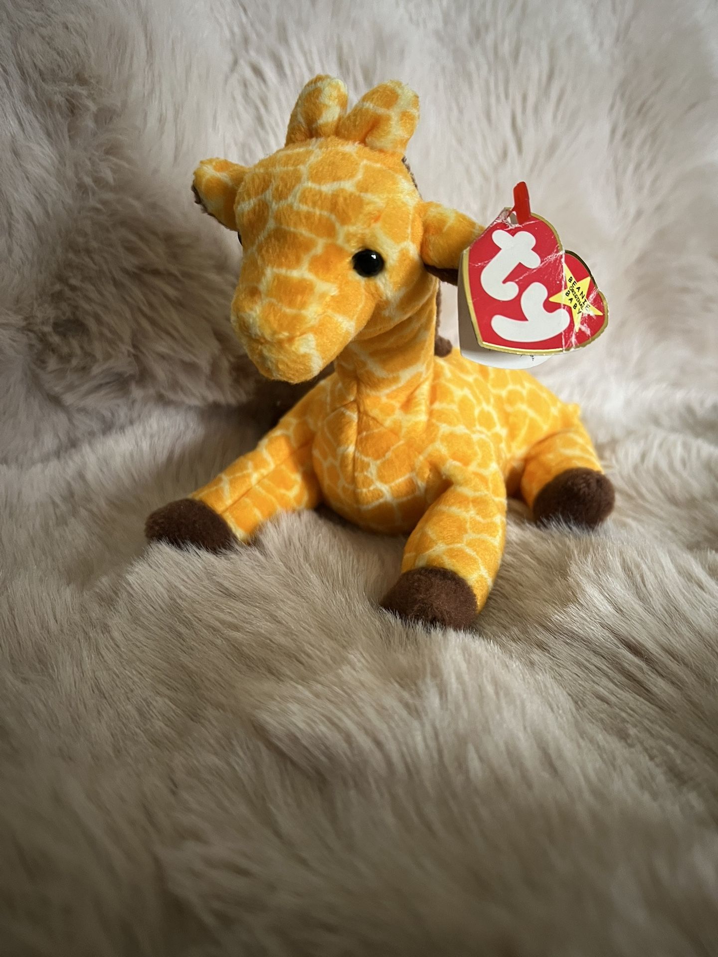 Vintage TY Beanie Babie 1995 TWIGS the GIRAFFE