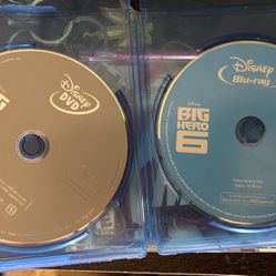 Disney Big Hero 6 Dvd And Blu-Ray Disc