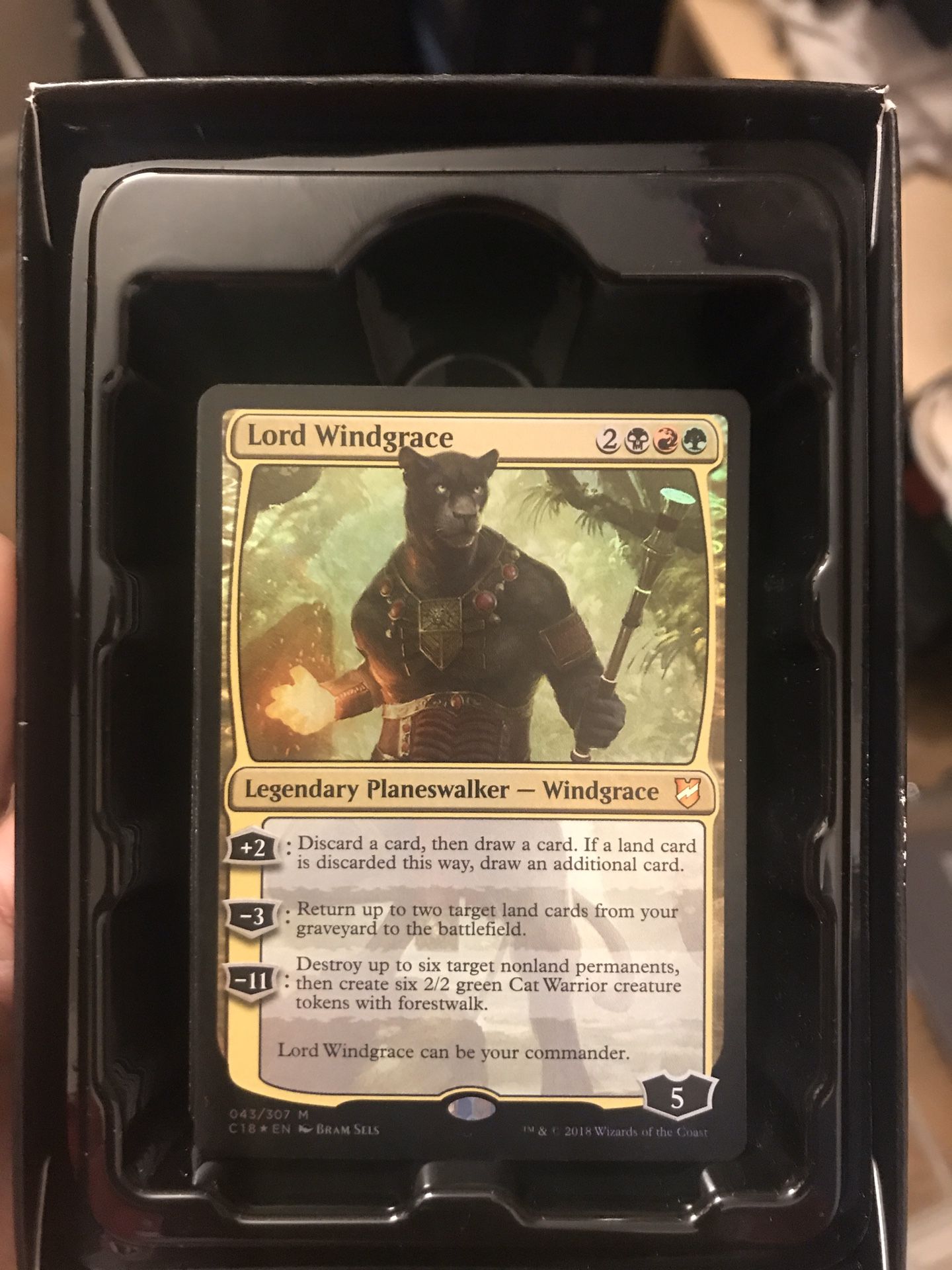 Magic the Gathering Nature’s vengeance commander deck