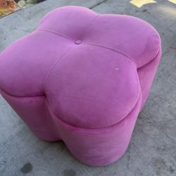 Pink Storage Chair