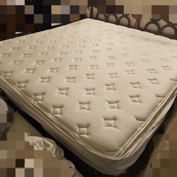 FREE King Mattress With Box Springs 