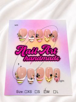 ✨ Handmade Luxury Press-On Nails | $15 | Buy 2 Get $3 Off ✨