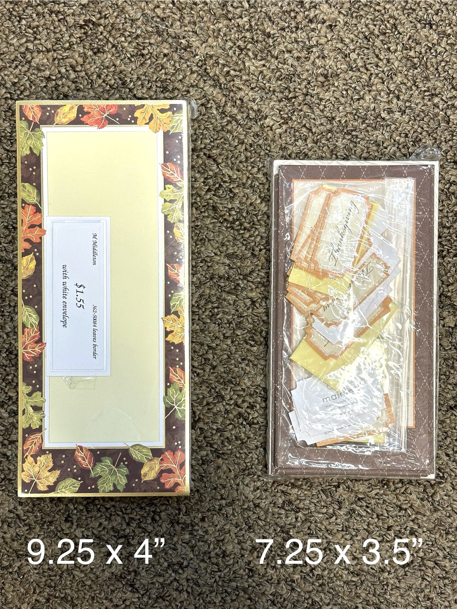 Fall Invitations-Thick Cardstock
