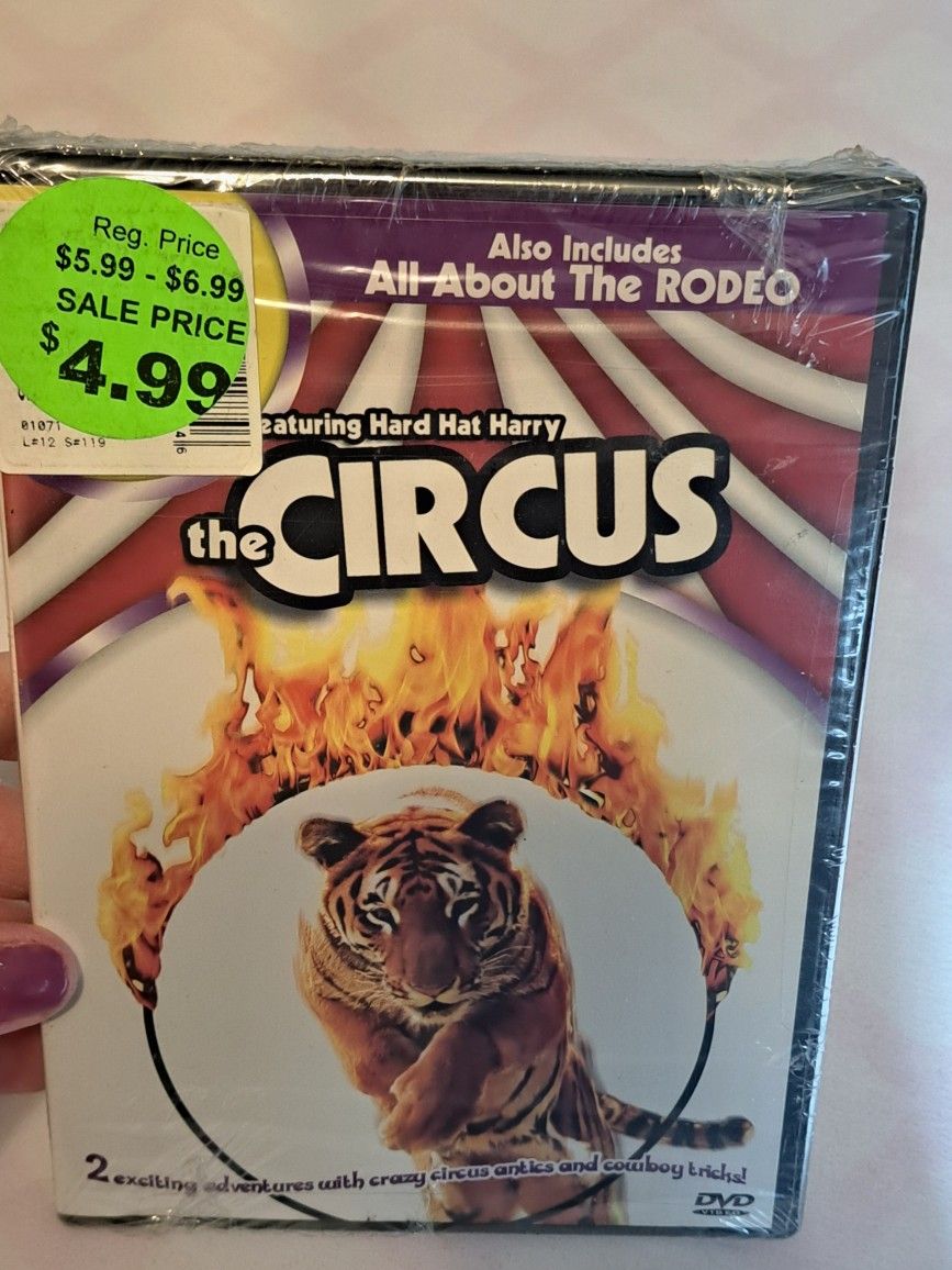 DVD All About The Circus & The Rodeo Children's DVD NEW!