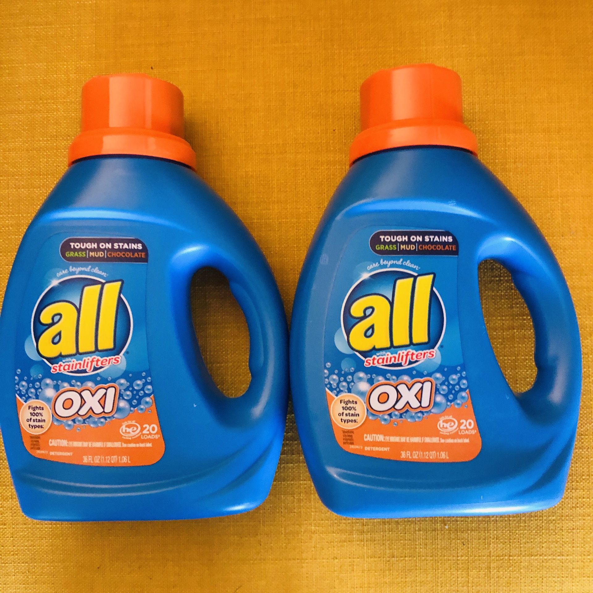 All Liquid Detergent With Oxi