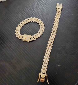 Gold Plated Bracelet 7 1/2’