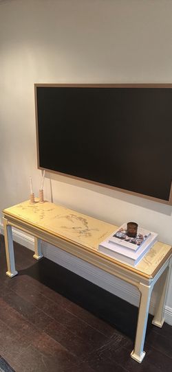 Vintage Hand painted Console Table