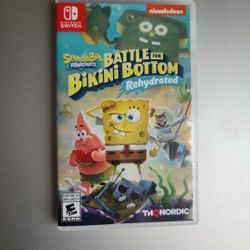 SpongeBob SquarePants Battle for Bikini Bottom Rehydrated  Switch 