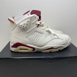 Jordan Retro 6 Maroon Shoes 188618