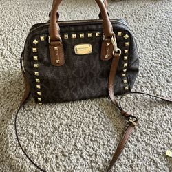 Brown Micheal Kors Purse