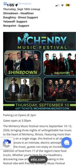 Mchenry Music Festival
