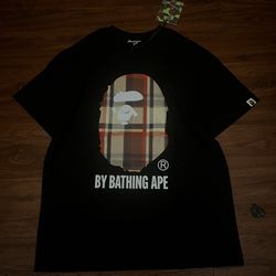 1:1 Burberry x BAPE Tee Size L