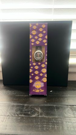 A Lakers NBA Digital Watch Vintage 2002 McDonalds  L It's Laker Time! Gray Black