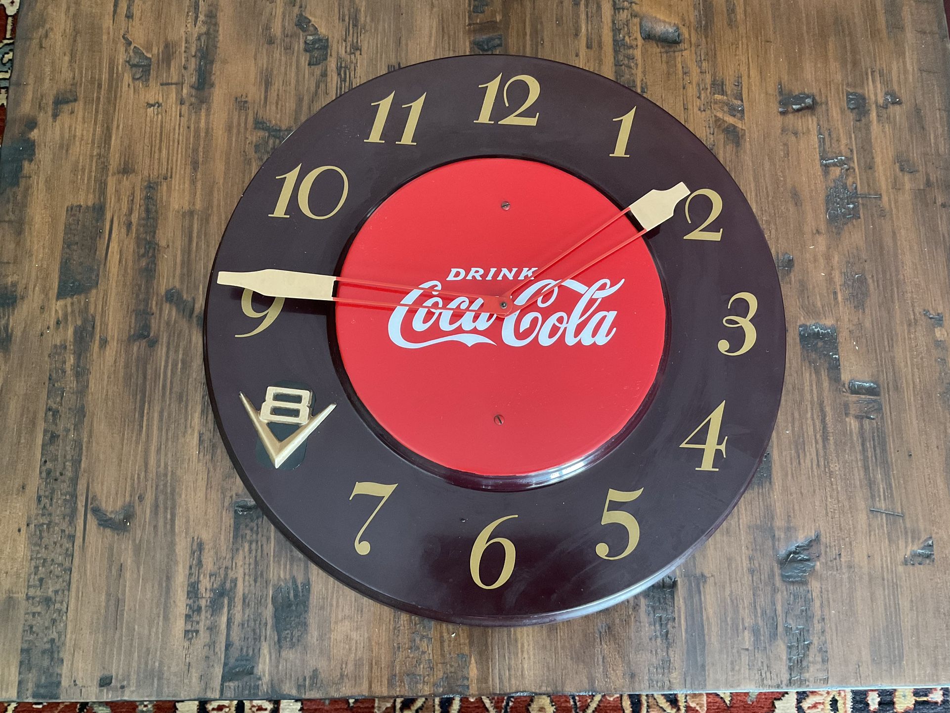 Vintage 50’s Coca Cola Clock
