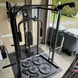 OBO Marcy Smith Machine SM-4008 Weight Plates Rack