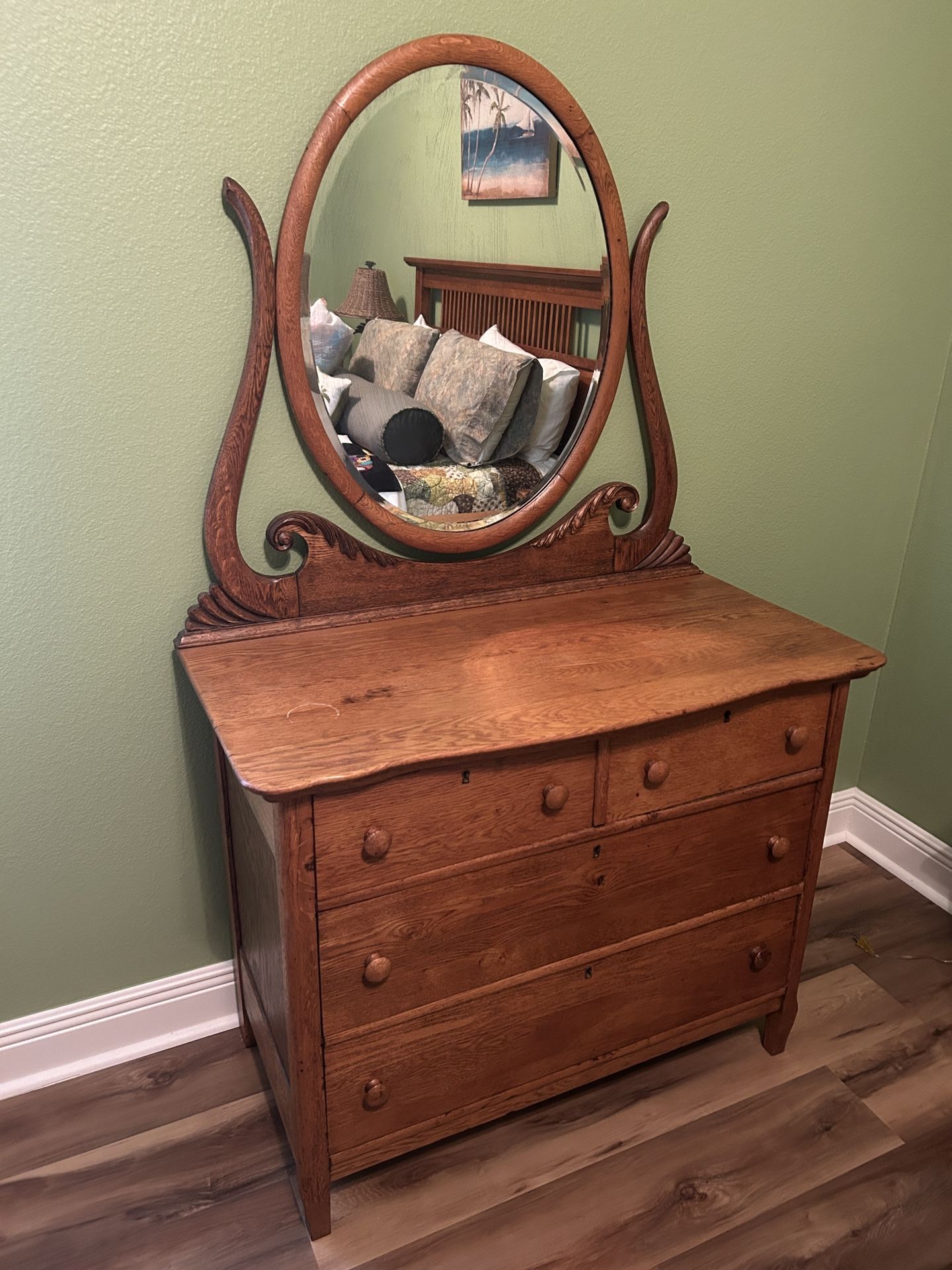 Antique Oak Dresser