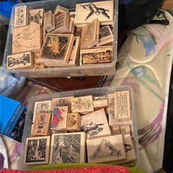 Art Wood Stamp,cost Bet 12 And 26.00 Each. Now 5.00 Ea.