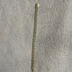 VIEN Iced Out Cuban Link Bracelet 