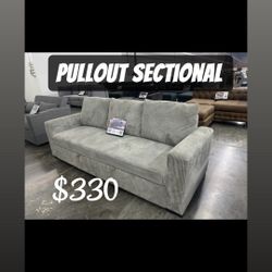 Convertible Sofa Sleeper Sofa with Pull-Out Bed