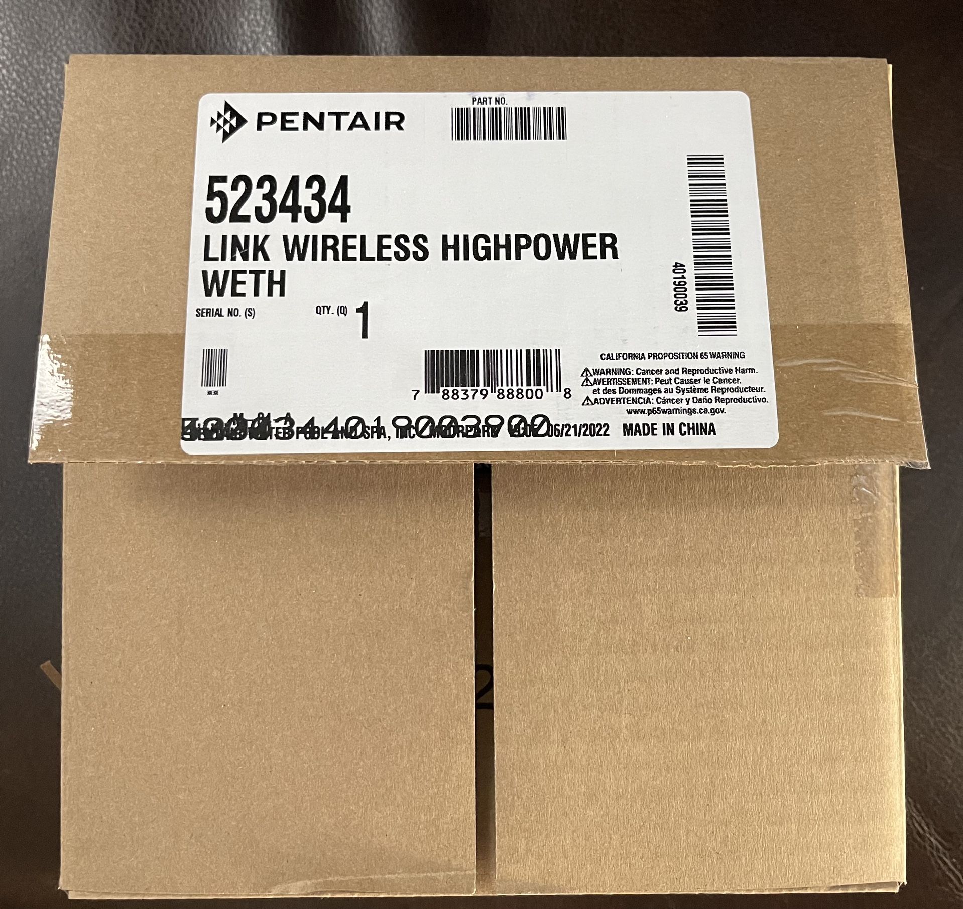 Pentair High Power Wireless Link Kit For Intellicenter Intellitouch And Easytouch Control Systems - 523434