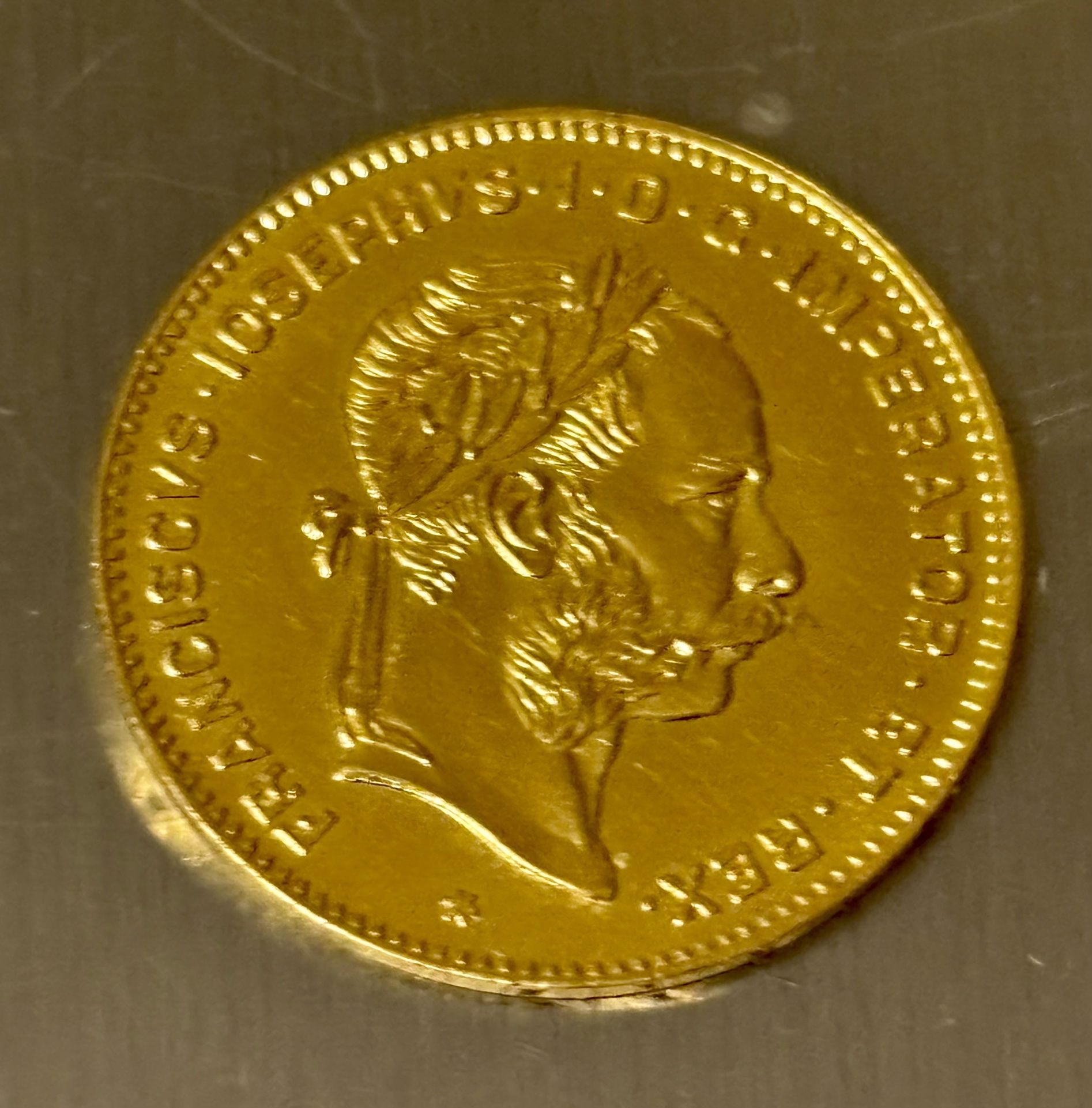 4 Florin 1892 Coin Of Austria. Au. 900.