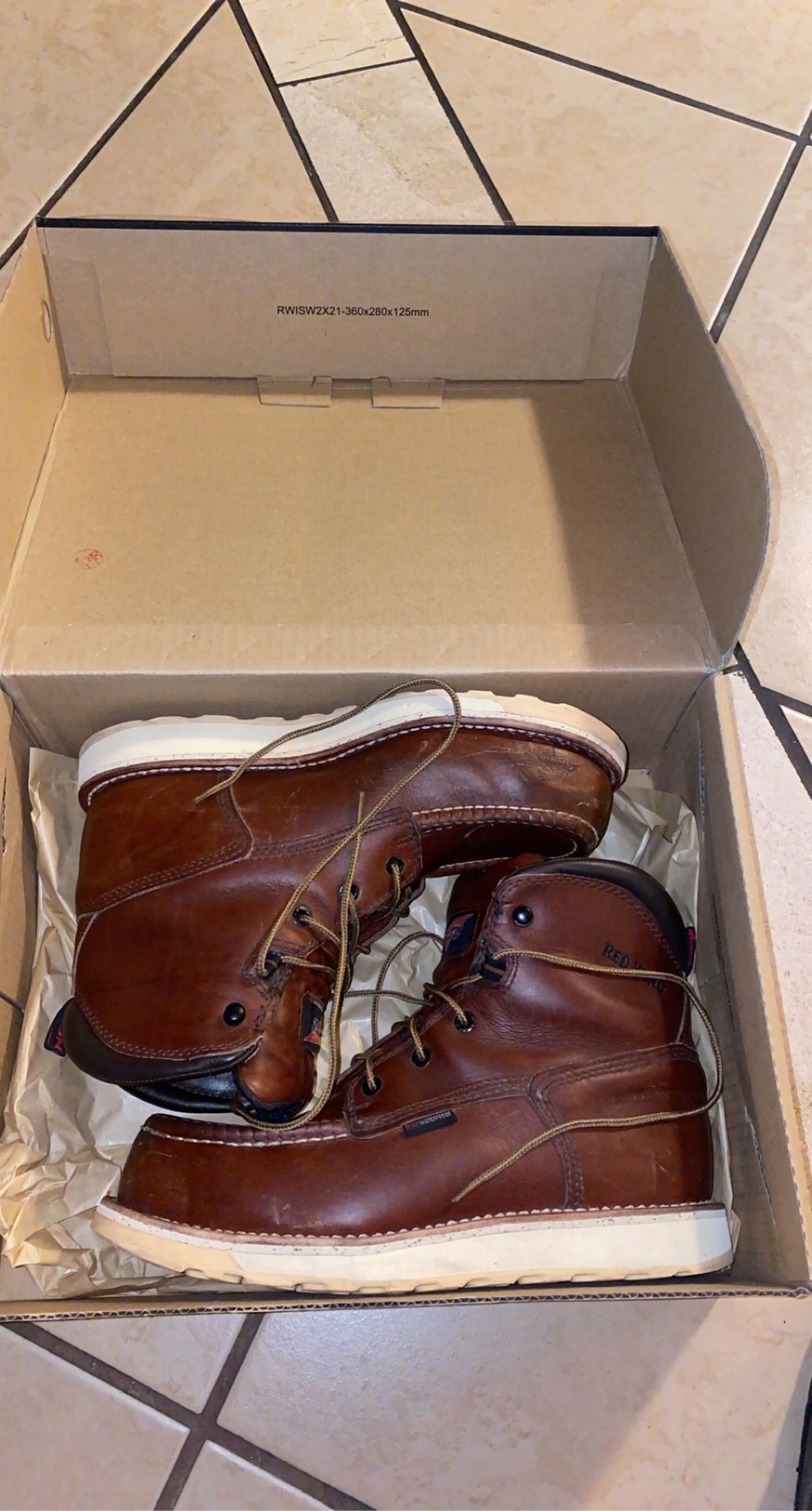 Red Wing Boots Size 8