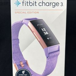 FITBIT CHARGE 3 SPECIAL EDITION (NEW & STILL IN ORIGINAL SEALED BOX)