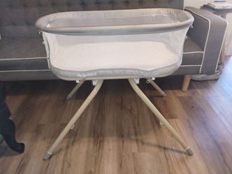 Angelbliss Bedside Bassinet Sleeper – Gray