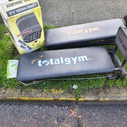 Free Washer And 2 Total Gym And Metal Scrap