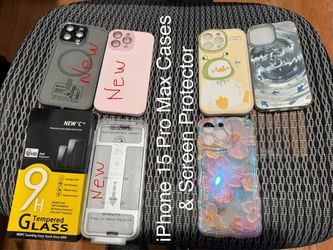 iPhone phone cases and screen protector
