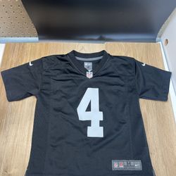 Derek Carr #4 Las Vegas Raiders Nike YOUTH Jersey YOUTH Size Medium