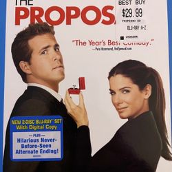 The PROPOSAL (Blu-Ray + Digital-2009) Sandra Bullock + Ryan Reynolds!