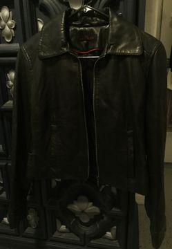 Anne Klein leather Jacket Small