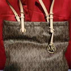 Brown Micheal Kors Tote Bag