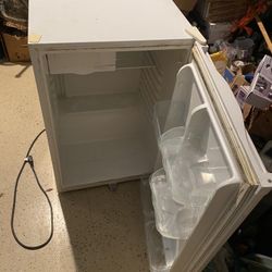 Mini White Fridge