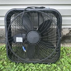 2 LASKO ELECTRIC WINDOW FANS  PERFECT FOR YOUR BARN, GARAGE, MANCAVE, RESTAURANT, BAR, CONSTRUCTION / PAINTING PROJECTS, ETC. 
