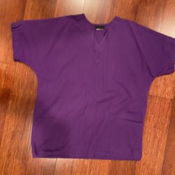 Purple Scrub Set $10