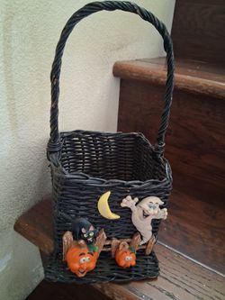 Decorative Wicker Basket