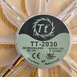 3x Thermaltake 200 mm Fans